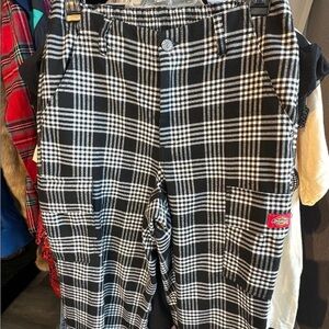 Dickies Monochrome Plaid cargo Pants